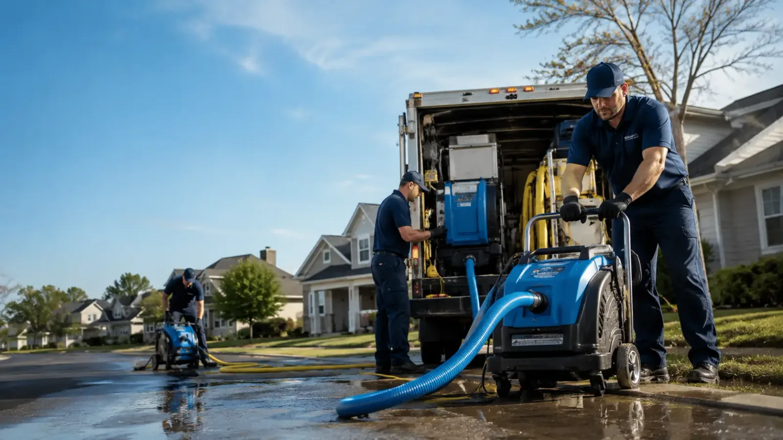 Flood Damage Cleanup in Eagle Butte, SD